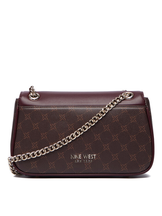 Nine West Nine West Ročna torba CEO-GOLDEN THREAD-LDA9338 Bordo rdeča