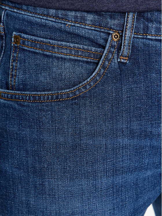 Lee Lee Jeansy 112342270 Niebieski Regular Fit