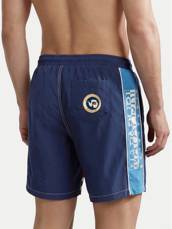 Napapijri Napapijri Kopalne hlače V-Reflect NP0A4G6H Mornarsko modra Regular Fit