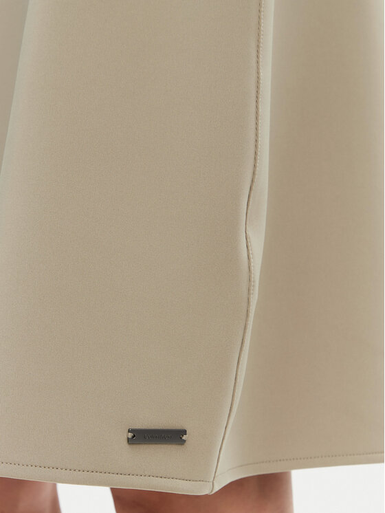 Calvin Klein Calvin Klein Rochie de zi K20K208151 Bej Regular Fit