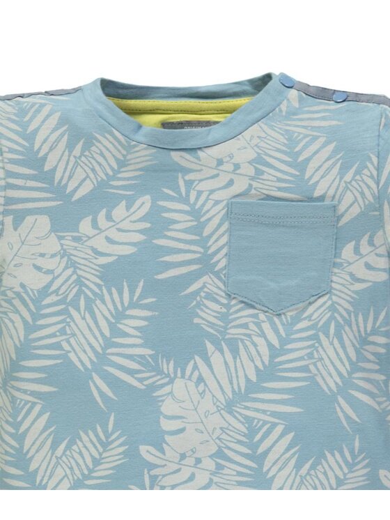Kanz Kanz T-Shirt 1833561-3230 Niebieski Basic Fit