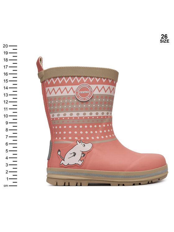 Reima Reima Wellington Moomin Magisk Rain Boots 5400001B Rosa
