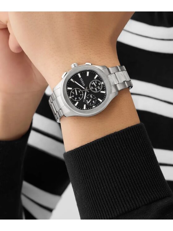 Guess Guess Zegarek GW1048G1 Srebrny