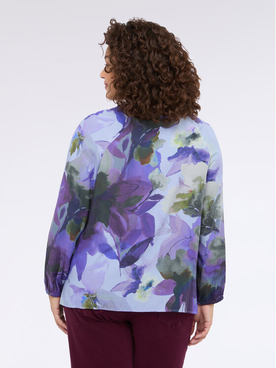 Fiorella Rubino Fiorella Rubino Koszula 5002L000165N0R9 Fioletowy A-Line Fit