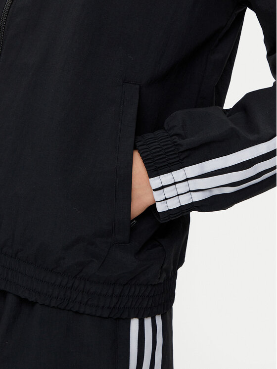 adidas adidas Μπλούζα Woven JD5331 Μαύρο Regular Fit