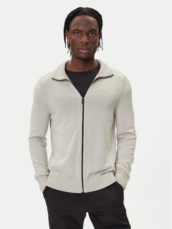 BOSS BOSS Pulover Avac_FZ 50501750 Bež Regular Fit