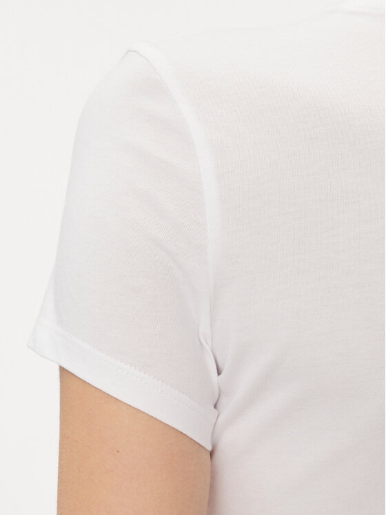 Tommy Jeans Tommy Jeans Tričko Script DW0DW17366 Biela Slim Fit