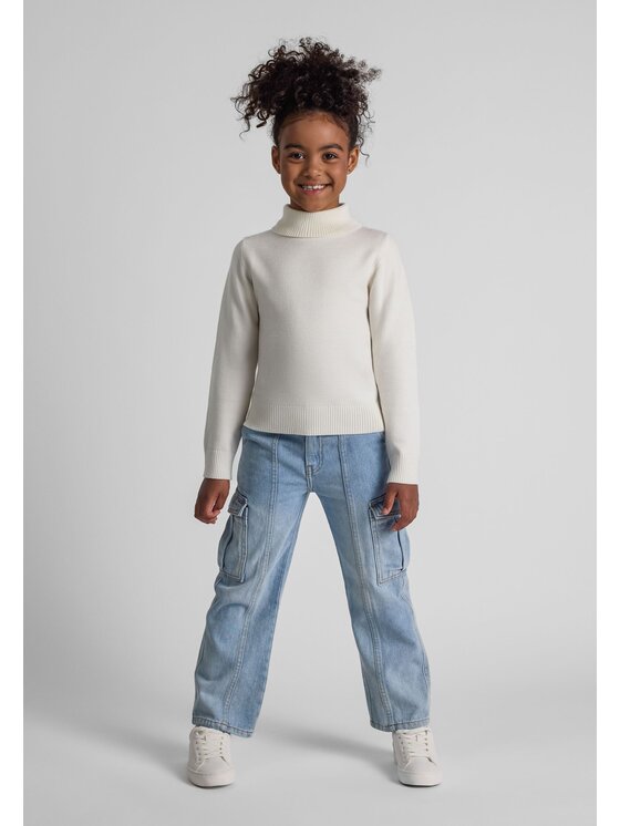 minoti minoti Sweter 26KNIT69 Écru Regular Fit