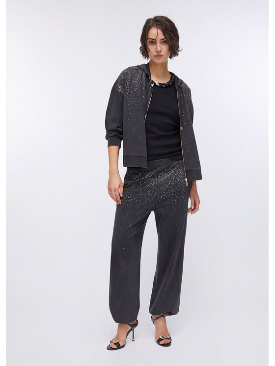 Liu Jo Liu Jo Bluza TA6196JS008P9282 Czarny Regular Fit
