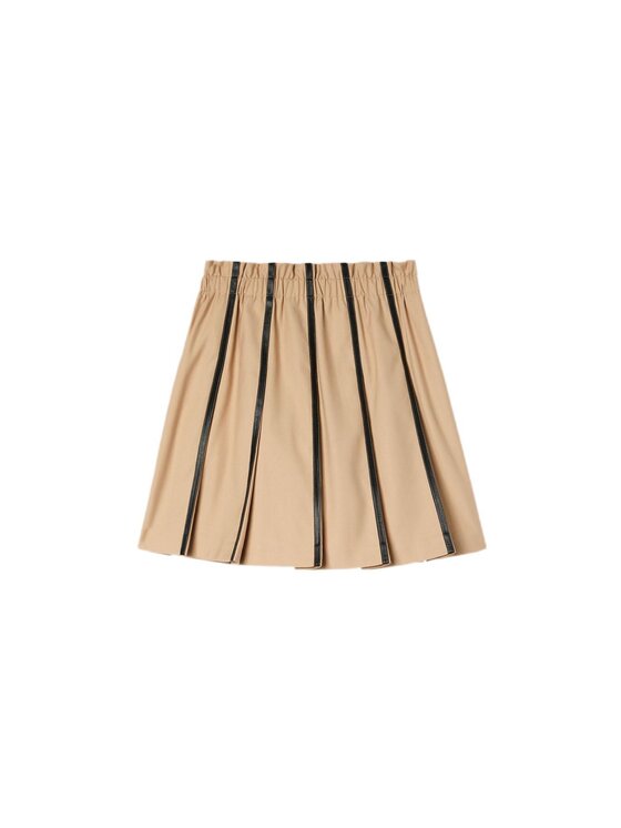 Motivi Motivi Gonna midi 1109W000681N012 Crema Flared Fit