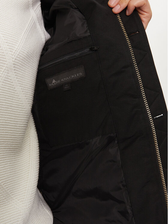 Moose Knuckles Moose Knuckles Geacă din puf Original 3Q Neoshear M32MJ128SX Negru Slim Fit