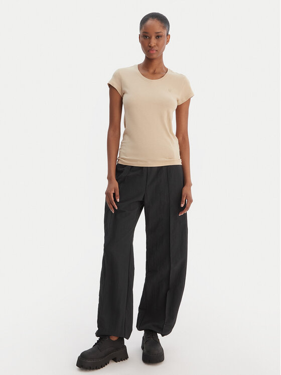 G-Star Raw G-Star Raw Marškinėliai Eyben D24533-4107 Écru Slim Fit