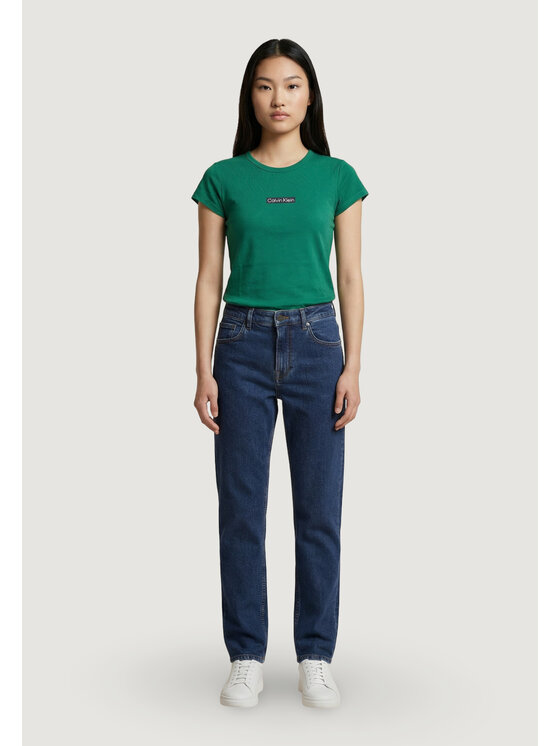 Calvin Klein Jeans Calvin Klein Jeans T-shirt LV047F842G Verde Casual Fit