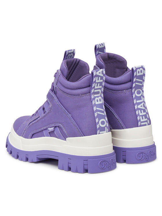 Buffalo Buffalo Schnürstiefeletten Aspha Nc Mid 1622568 Violett