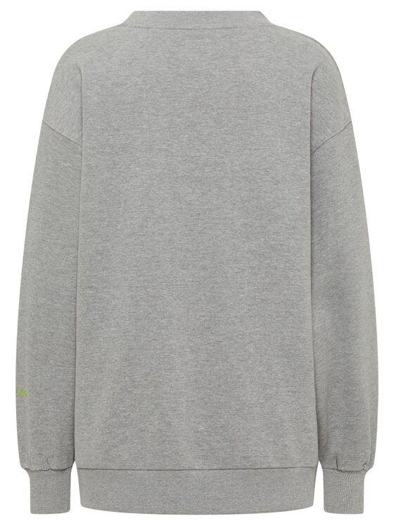 Mustang Mustang Felpa Kimberly Grigio Loose Fit