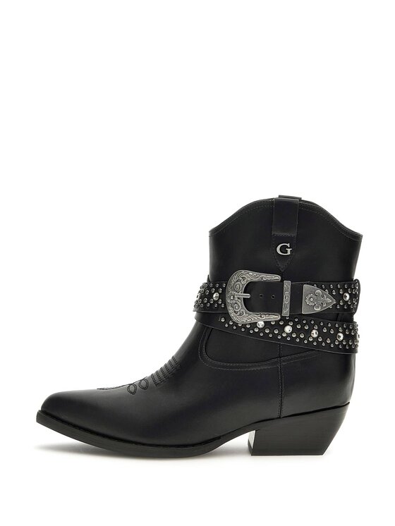 Guess Guess Botki 177185 Czarny