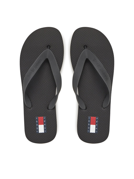 Tommy Jeans Žabky Tjm Beach Sandal EM0EM01560 Čierna