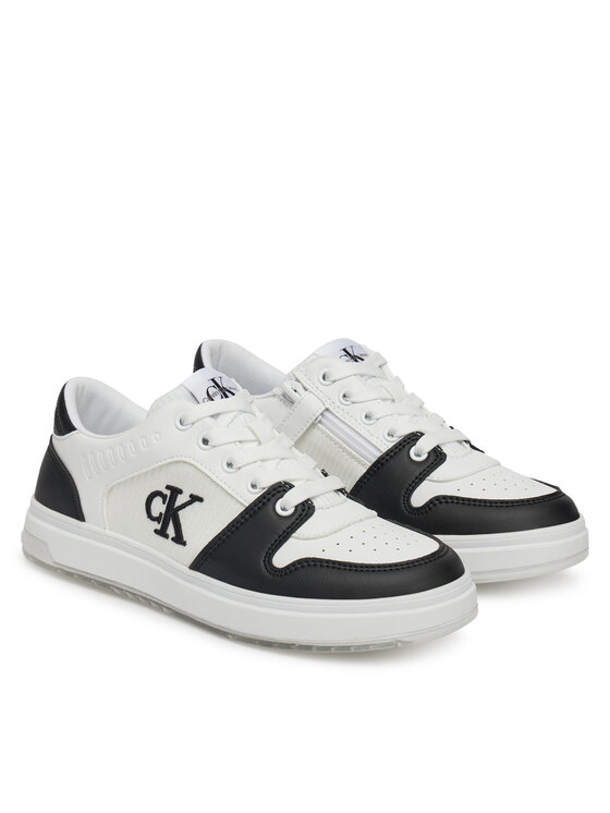 Calvin Klein Jeans Calvin Klein Jeans Снікерcи Low Cut Lace-Up Sneaker V3X9-82093-1697 S Білий