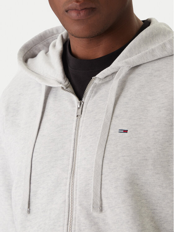 Tommy Jeans Tommy Jeans Mikina DM0DM21814 Šedá Relaxed Fit