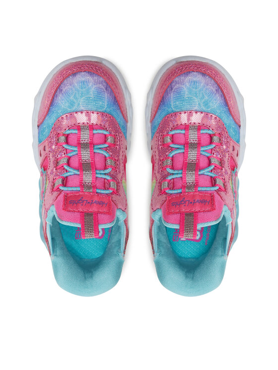 Skechers Skechers Snīkeri Infinite Heart Lights 303755N/PKMT Sudraba