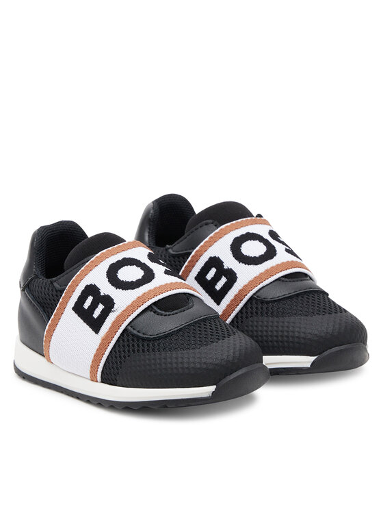 BOSS BOSS Sneakersy J52157 S Czarny