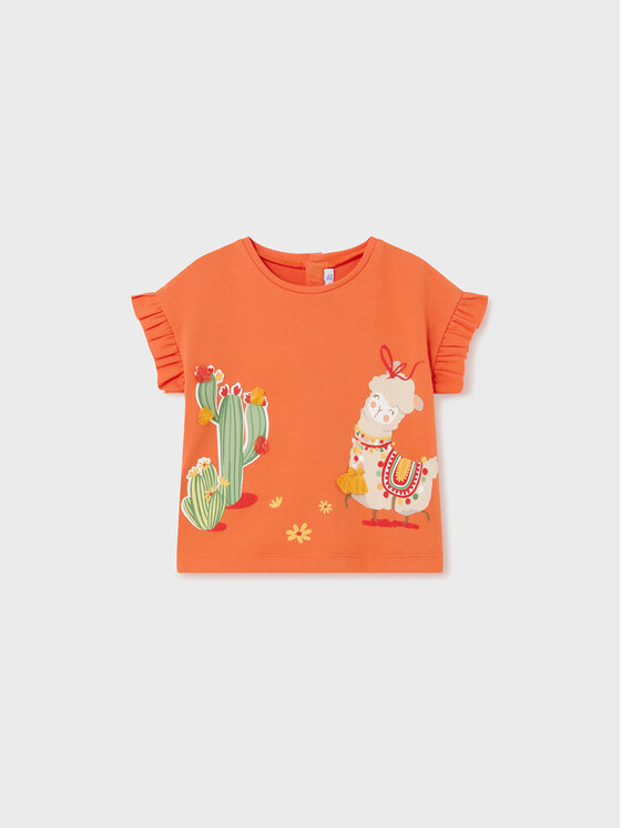 Mayoral Mayoral T-shirt 1013 Narančasta Regular Fit