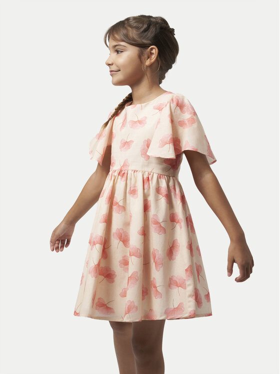 Mayoral Mayoral Sommerkleid 6945 Rosa Regular Fit