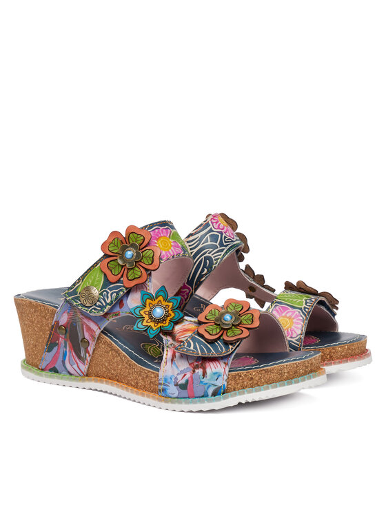 Laura Vita Laura Vita Шльопанці Bonito 31 Голубий