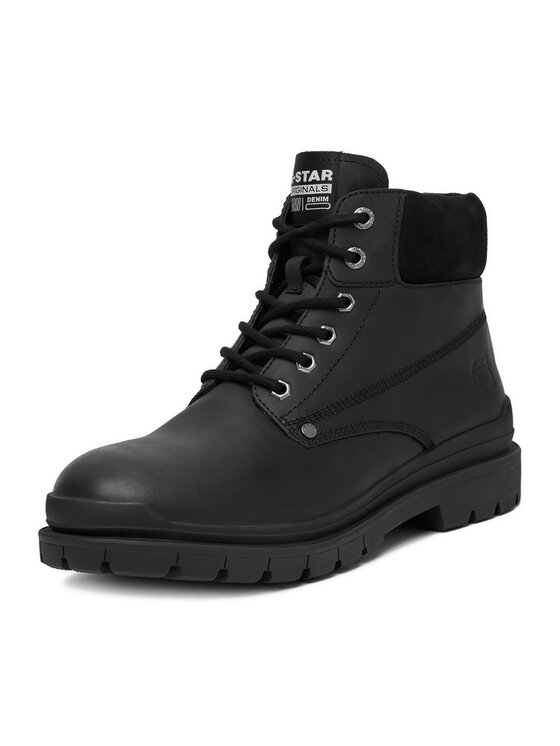 G-Star Raw G-Star Raw Schnürschuhe CEO-BLAKE-02 MI08 Schwarz