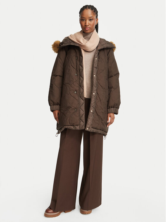 Weekend Max Mara Weekend Max Mara Zimné bundy Anfora 2625496062 Hnedá Regular Fit