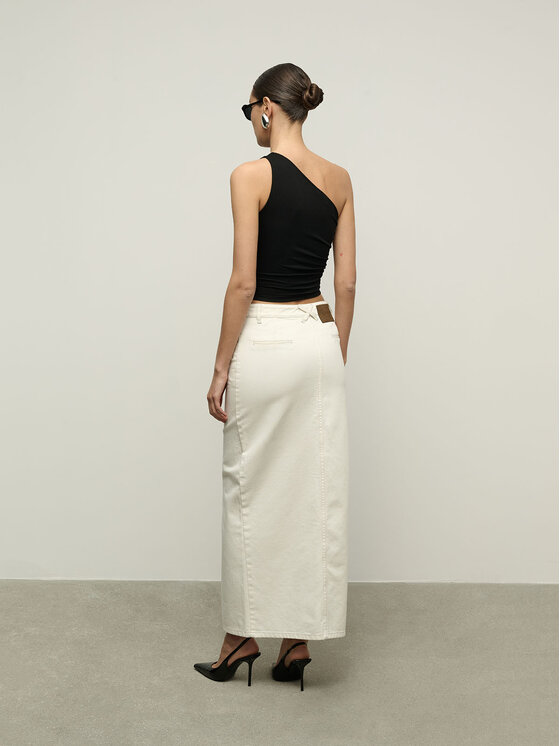 La Mania La Mania Gonna NEVE Bianco Classic Fit
