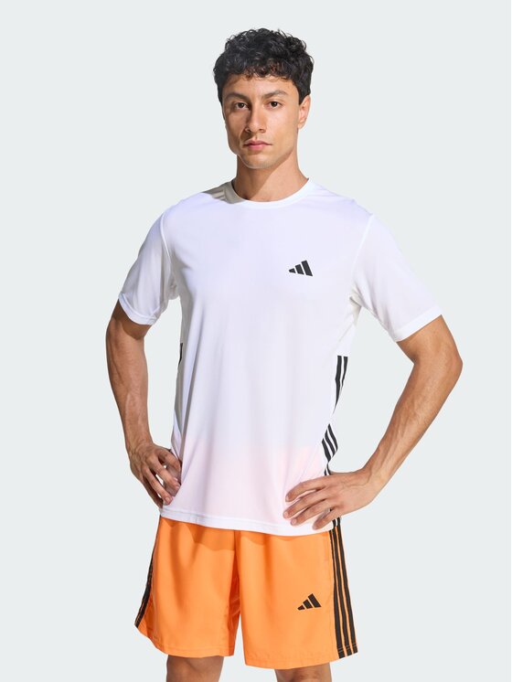 adidas adidas Koszulka techniczna 158824 Biały Regular Fit