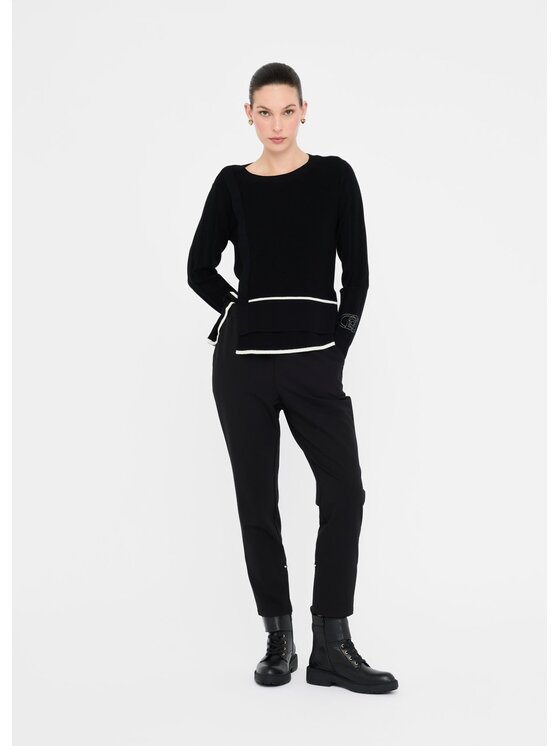 Liu Jo Liu Jo Maglione TF5033MS63L03N66 Nero Regular Fit