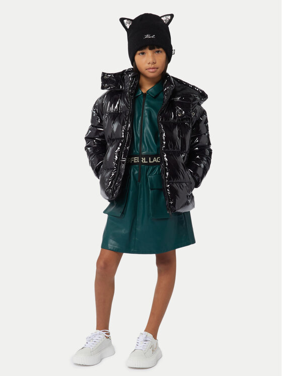 Karl Lagerfeld Kids Karl Lagerfeld Kids Ziemas jaka Z30232 S Melns Regular Fit