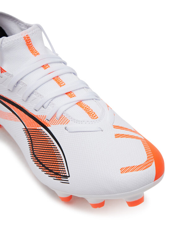 Puma Puma Tenisice za nogomet Ultra 5 Play+ Fg/Ag 108168 01 Bijela