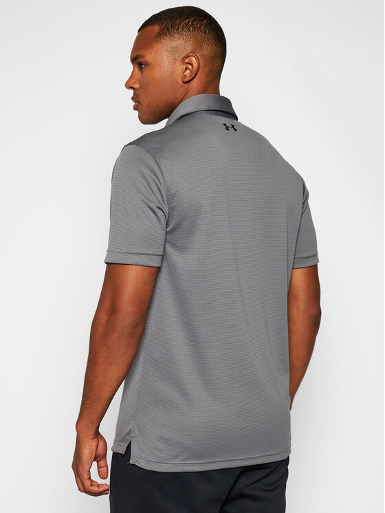 Under Armour Under Armour Polo Ua Tech 1290140 Szary Loose Fit