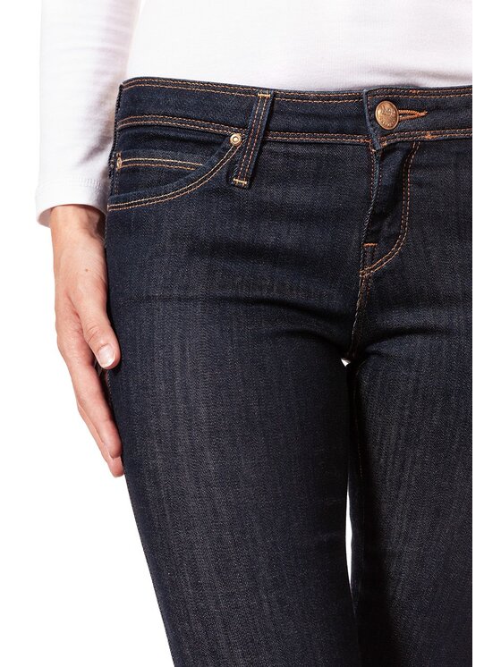 Lee Lee Jeansy TOXEY Niebieski Skinny Fit