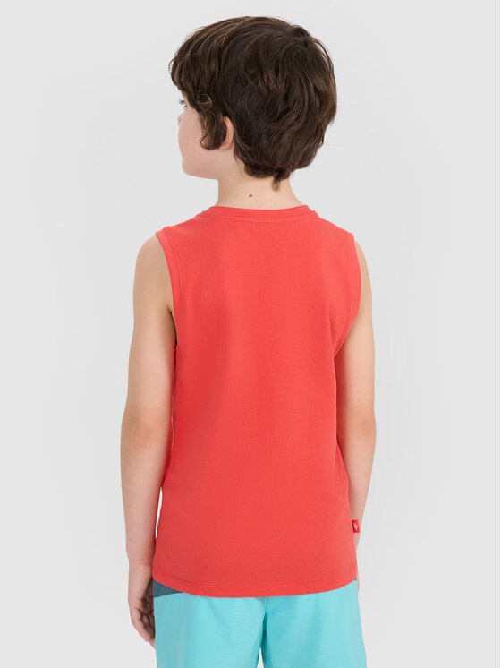 4F 4F Tank top 4FJWSS25TSLEM162-63S Różowy Regular Fit