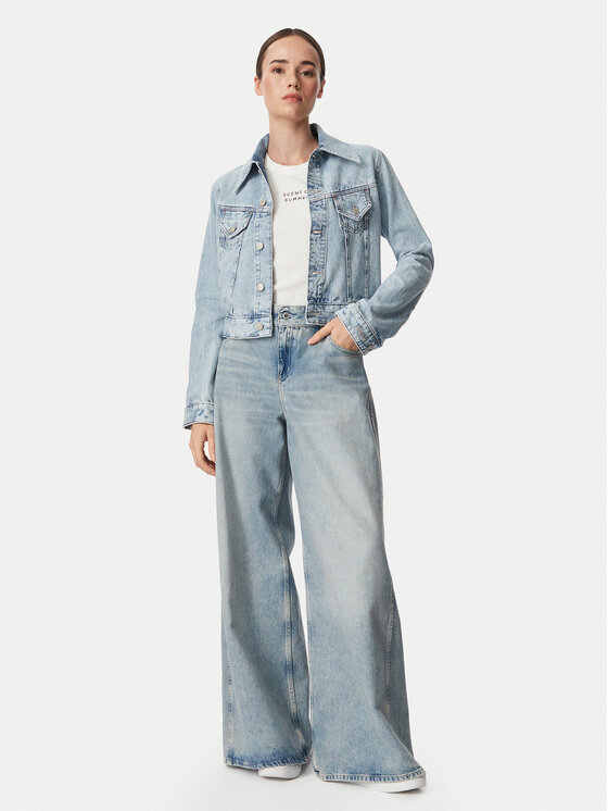 BOSS BOSS Traper jakna 50564451 Svijetlo plava Regular Fit