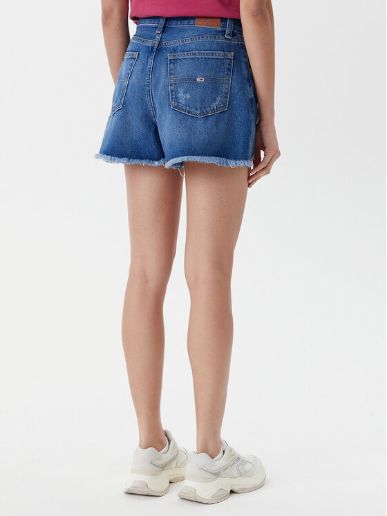 Tommy Jeans Tommy Jeans Kratke traperice DW0DW20096 Plava Regular Fit