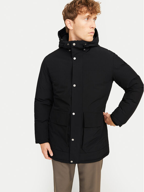 Jack&Jones Jack&Jones Parka Trek 12256992 Črna Regular Fit