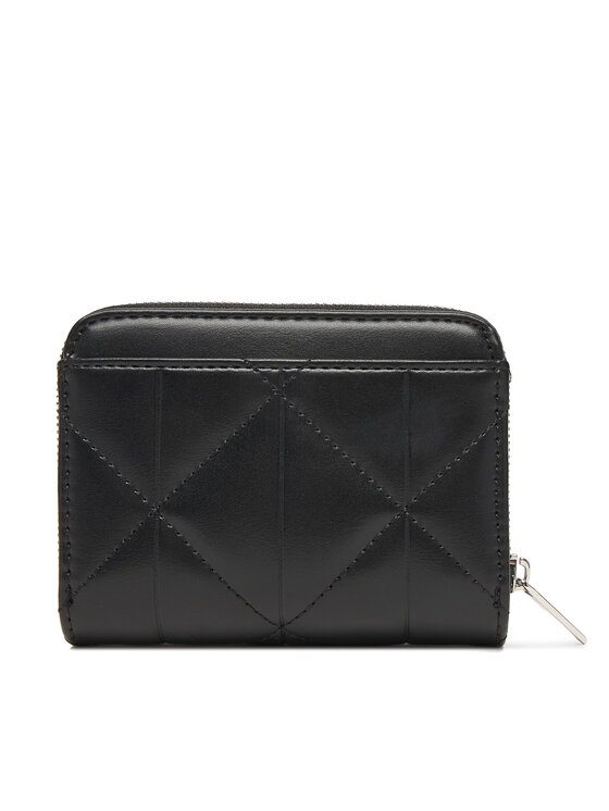 Calvin Klein Calvin Klein Peněženka Quilted Flap Zip Around LV04F1124G Černá