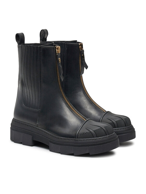 Furla Furla Klassische Stiefeletten Gum YG95FGU BX3506 O6000 Schwarz