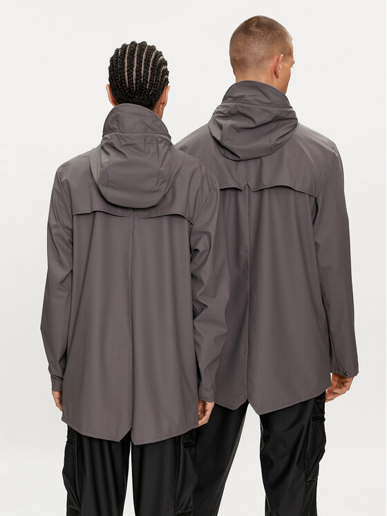 Rains Rains Nepremokavá bunda Jacket W3 12010 Sivá Regular Fit