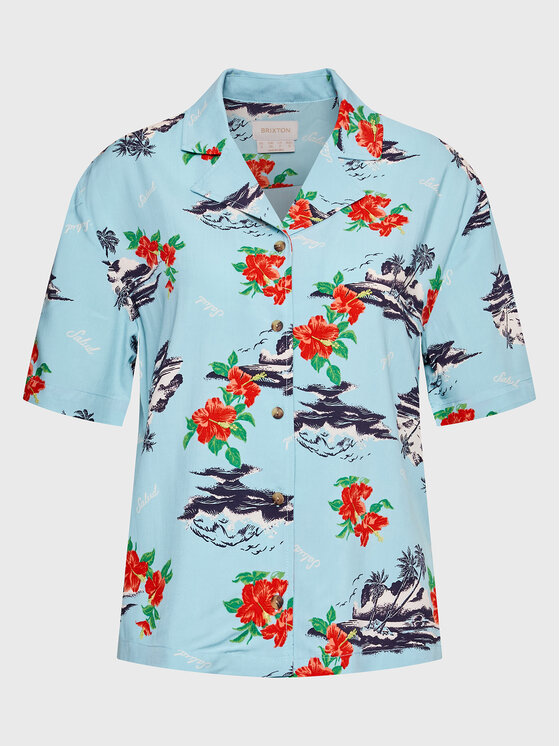 Brixton Brixton Särk Bunker Paradise 01328 Sinine Regular Fit