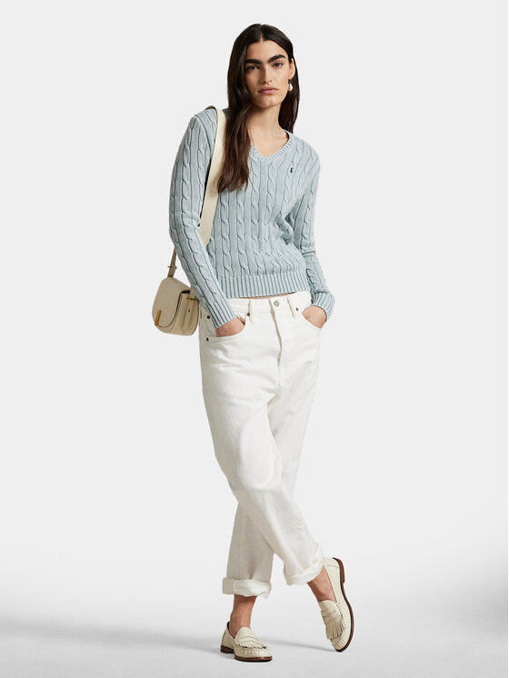 Polo Ralph Lauren Polo Ralph Lauren Светр 211935305006 Блакитний Slim Fit