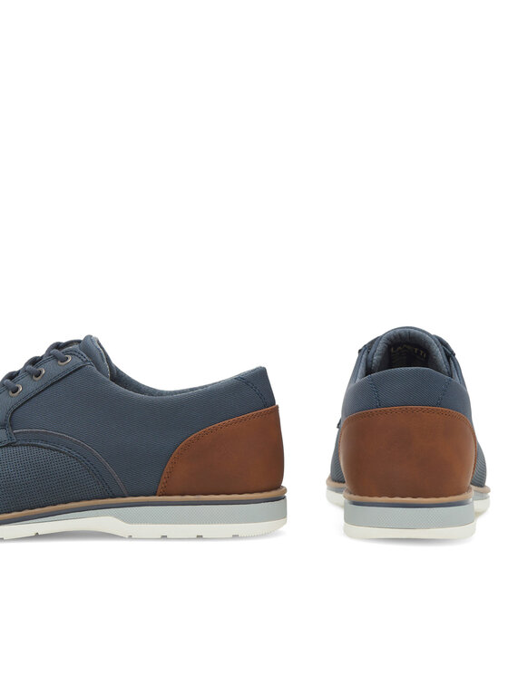 Lanetti Lanetti Halbschuhe MP07-181109-03 Dunkelblau