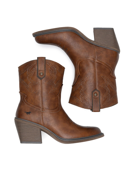 Mustang Mustang Cowboystiefel 1479-502-307 Braun