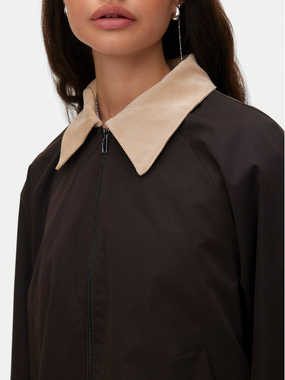 Vero Moda Vero Moda Риза-яке Vicky 10347720 Кафяв Relaxed Fit