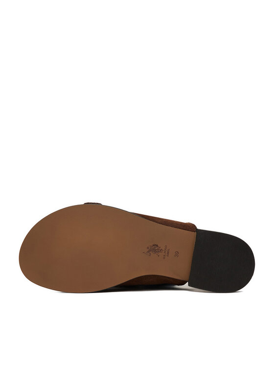U.S. Polo Assn. U.S. Polo Assn. Nazouváky EO-KATYA001W/6S1 Hnědá